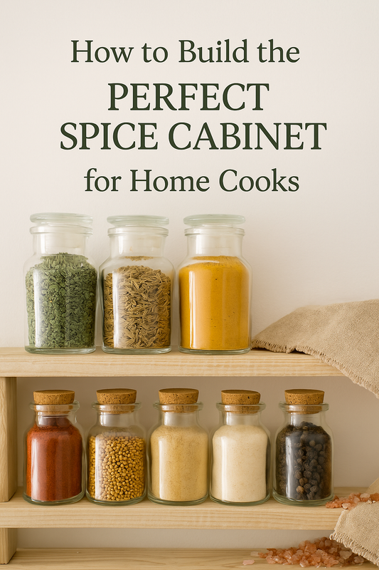 How to Build the Perfect Spice Cabinet for Home Cooks