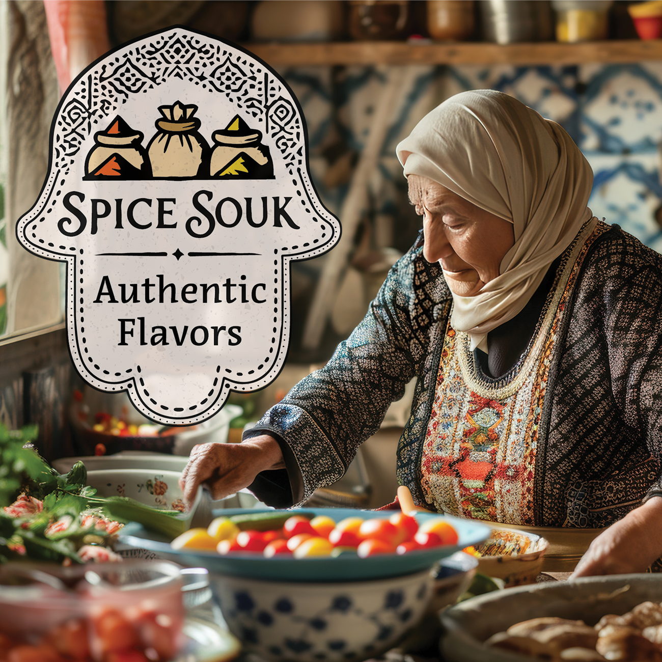 Authentic Chicken Shawarma Spice Blend | Middle Eastern Seasoning | All-Natural Spices | Grill, Air Fryer, Oven | Spice Souk 25g sample