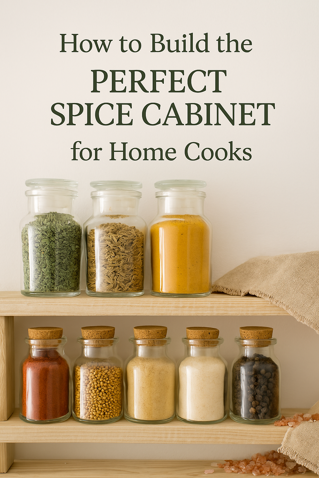 How to Build the Perfect Spice Cabinet for Home Cooks